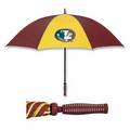 62" Manual Open Golf Umbrella w/Rubber Handle